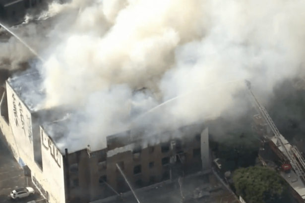 The Doors ‘Morrison Hotel’ Building in Downtown LA Damaged by Fire