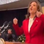 Too Much Eggnog? Kamala Harris Looks Sloshed at Christmas Party in DC (VIDEO) | The Gateway Pundit