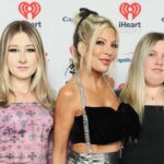 Tori Spelling Enjoys Night Out with Daughters at Jingle Ball in L.A.