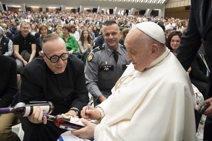 Pope Francis Signed These Two Bottles of Bourbon to Support Charities in Kentucky