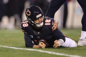 ‘Sell the team!’: Bears fans vent their anger in home finale of calamitous season