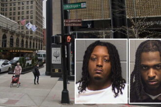 2 charged after cops recover 4 firearms, including a rifle and a machine gun, on the Magnificent Mile