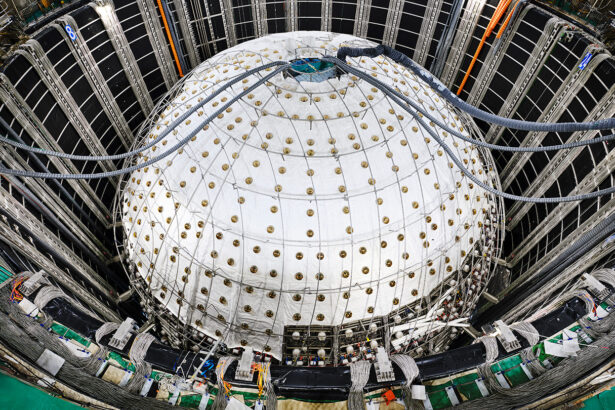 A major new neutrino experiment is nearing completion