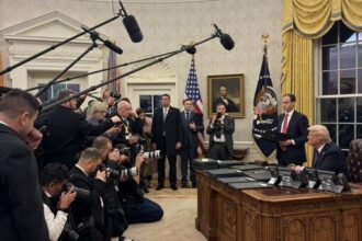 After Four Years of Covering Up Biden's Dementia, President Trump Shocks Media by Taking Questions From Reporters in Oval Office While Signing Executive Orders and J6 Pardons | The Gateway Pundit