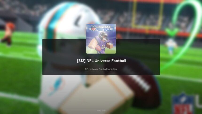 Roblox NFL Universe Football