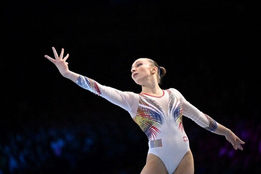 Ana Bărbosu, Romanian gymnast involved in Olympic bronze medal controversy, commits to Stanford