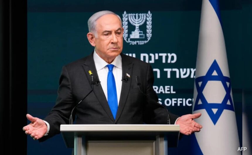 Benjamin Netanyahu On Eve Of Gaza Ceasefire