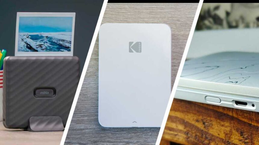 Best portable printers group test - Instax, Kodak and HP