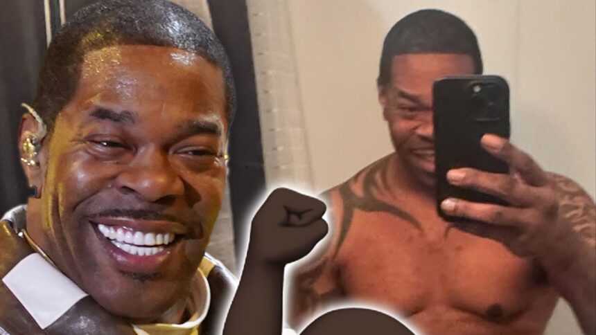 Busta Rhymes Flexes 64-Pound Weight Loss in Shirtless Thirst Trap