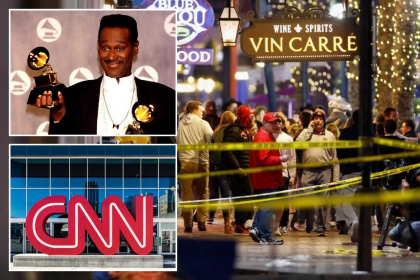 CNN slammed for airing Luther Vandross documentary after New Orleans terror attack