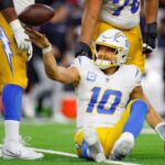 Chargers’ Justin Herbert falls short to remain winless in postseason: ‘I let the team down’