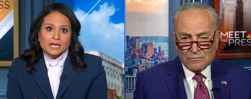 Chuck Schumer Shuts Kristen Welker Down After She Infers Democrats Lied About Biden's Mental Sharpness