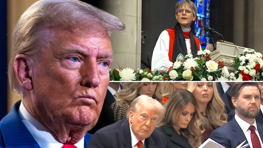 Donald Trump Slams Bishop for Critical Sermon, Congressman Wants Her Deported