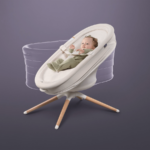 Elvie unveils an app-controlled smart bouncer that transforms into a bassinet at CES 2025