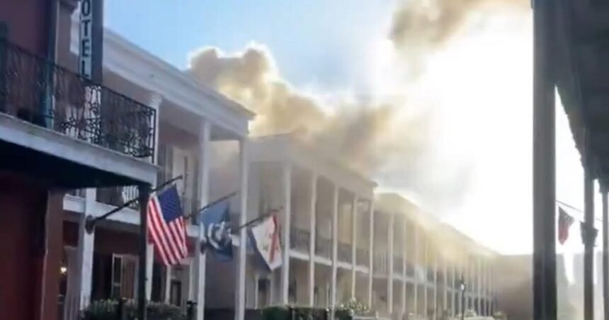 Fire Erupts at Home in French Quarter as Residents Still on Edge Following NOLA Terror Attack (VIDEO) | The Gateway Pundit