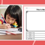 self-portrait printable template bundle