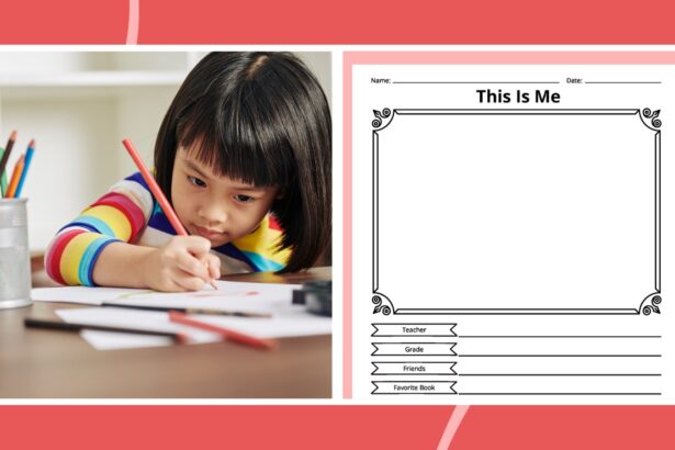 Free Printable Self-Portrait Paper Template Bundle