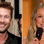 Glen Powell Reacts to Nikki Glaser's Golden Globes Sex Joke