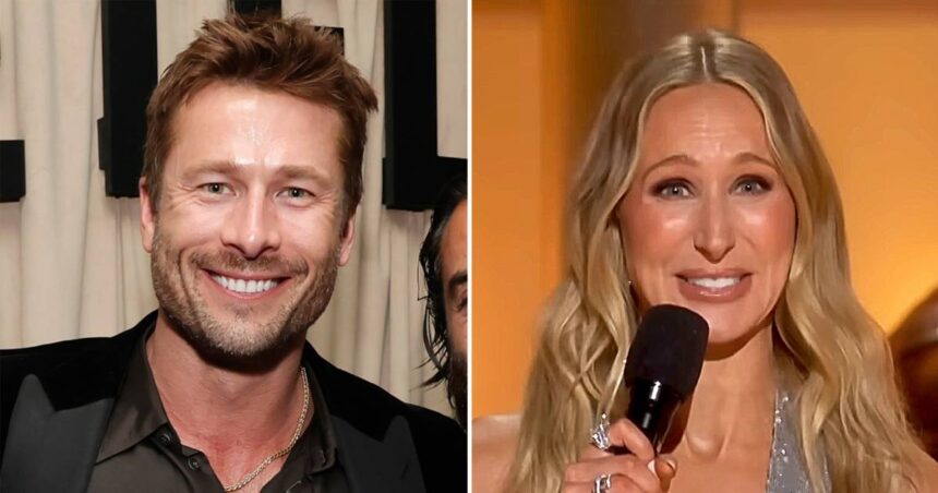 Glen Powell Reacts to Nikki Glaser's Golden Globes Sex Joke