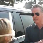 Gov. Gavin Newsom Confronted by CA Wildfire Victim, Demands to Talk to the President