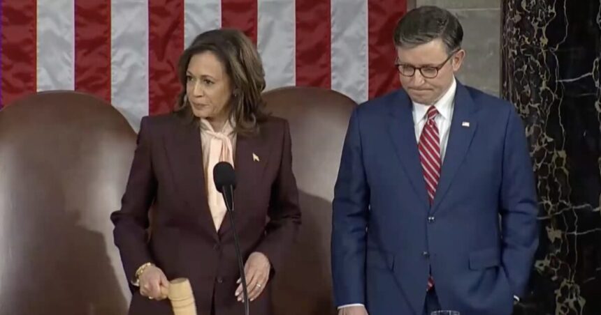 HISTORY IS MADE: Today, Democrats Didn't Object to Certifying a Republican Victory for the First Time Since 1988 | The Gateway Pundit