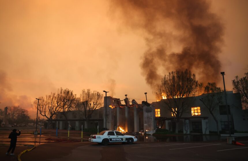 Historic Buildings Destroyed as Palisades Blaze Rages