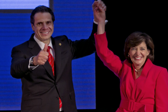 Gov. Kathy Hochul pledged to work with former Gov. Andrew Cuomo if he becomes mayor.