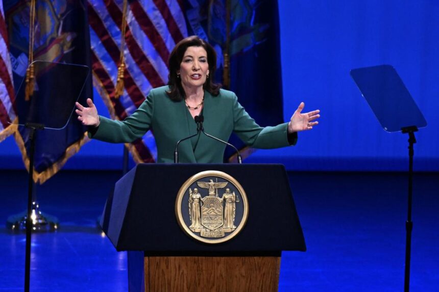 Hochul's state of state address, Letters