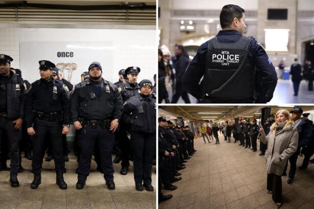 Hundreds of NYC cops being moved underground: NYPD docs