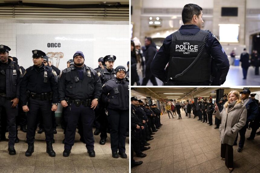 Hundreds of NYC cops being moved underground: NYPD docs