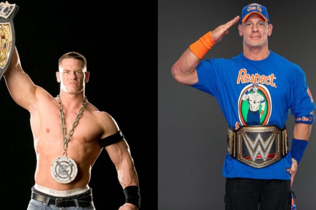 John Cena is a former 16-time World Champion in WWE (Images via WWE.com).