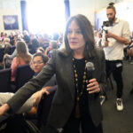 Marianne  Williamson presented herself as the kind of spiritual healer the party needs.