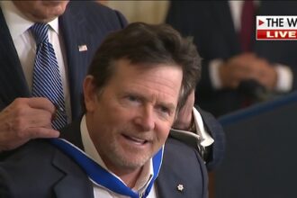 Michael J. Fox Awarded Presidential Medal of Freedom in Emotional Ceremony