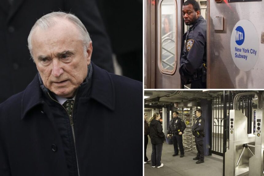 NYC must hire more cops to combat subway crime: Bill Bratton