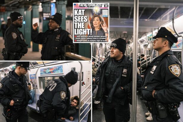 NYC straphangers cheer Hochul vow to put cops on overnight subways — but plan remains unclear