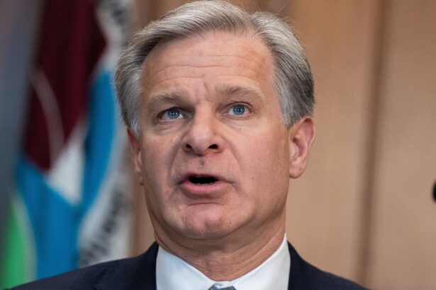 Outgoing FBI Director Christopher Wray Urges Commitment To ‘Rule Of Law’ In Farewell Address