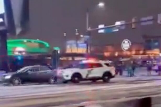Philadelphia Driver Slams Into Cop Car In Wild Scene Outside Of Eagles’ Playoff Game