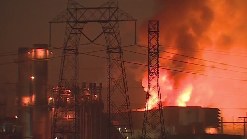 Power Plant in Moss Landing, CA Erupts in Flames, Triggers Immediate Evacuation Order Over Toxic Air Hazard | The Gateway Pundit