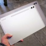 Samsung Galaxy Tab S10 Plus S10 Ultra hands on back angled handheld