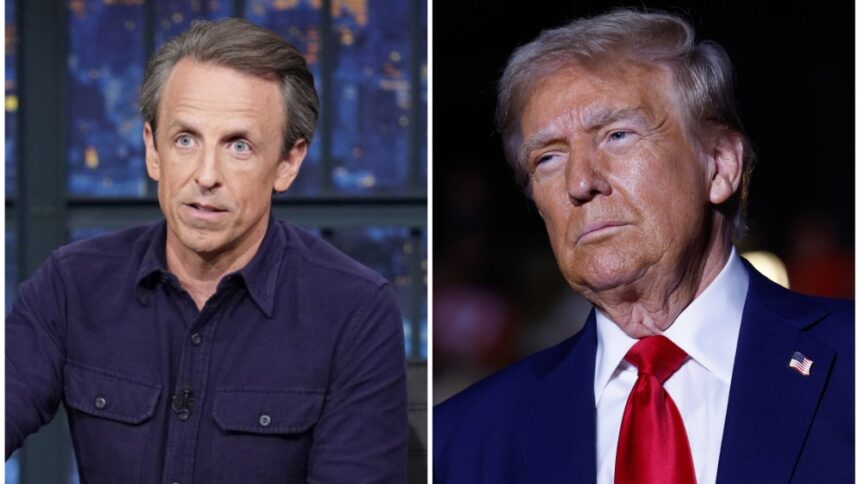 Seth Meyers Responds to Donald Trump Rant Against Him