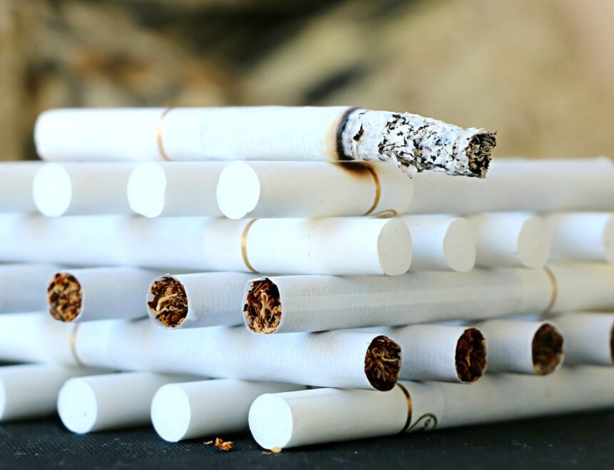 Smoking just one cigarette can reduce lifespan by about 20 minutes