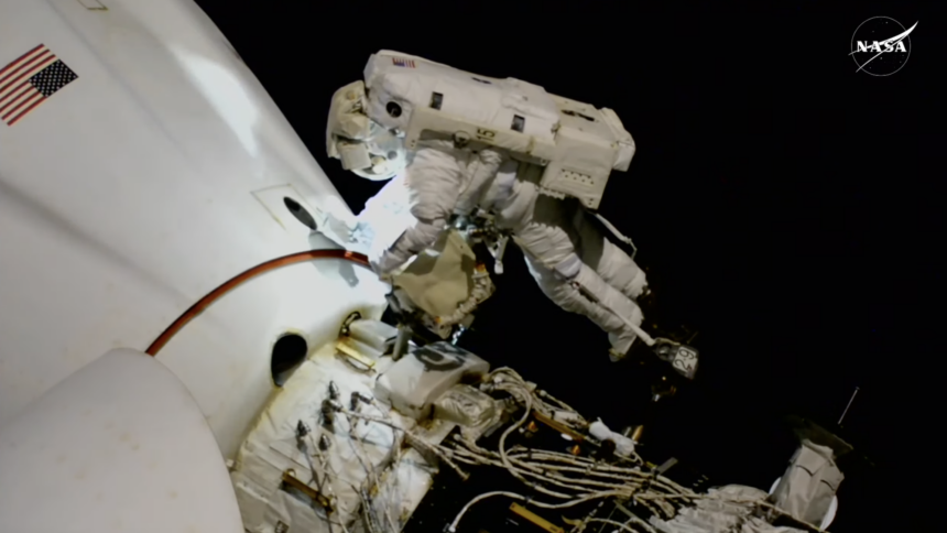 Starliner astronaut conducts spacewalk while stuck aboard ISS