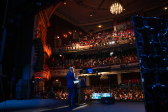 New York City Mayor Eric Adams offered a message of resilience and defiance during his fourth State of the City address at the Apollo Theater in Harlem.