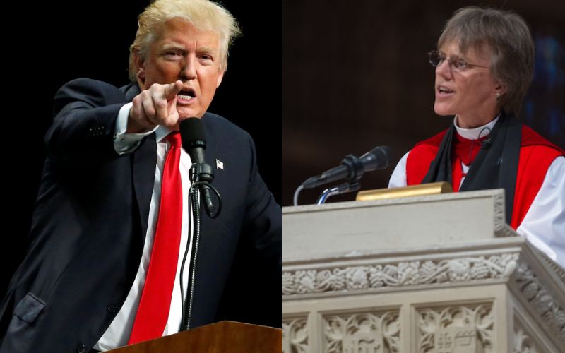 Trump Responds to Inappropriate Far-Left 'So-Called Bishop' — 'She and Her Church Owe the Public an Apology!' | The Gateway Pundit