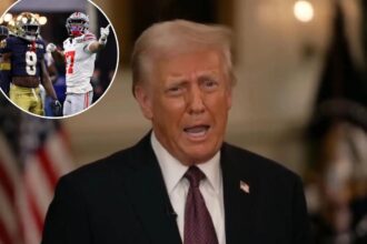 Trump makes statement during CFP championship halftime segment on ESPN: 'Historic and exciting day'