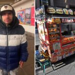 Vicious mugger who allegedly bashed NYC food vendor with metal pipe nabbed after images spread of attacker