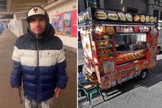 Vicious mugger who allegedly bashed NYC food vendor with metal pipe nabbed after images spread of attacker