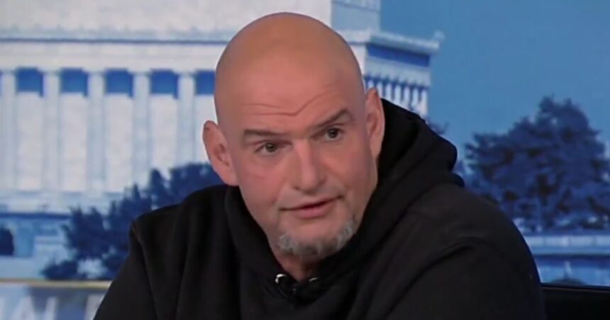 Tuesday on Fox News, Sen. John Fetterman discussed the acquisition of Greenland proposed by President-elect Donald Trump and claimed it wasn't as crazy as it sounds.