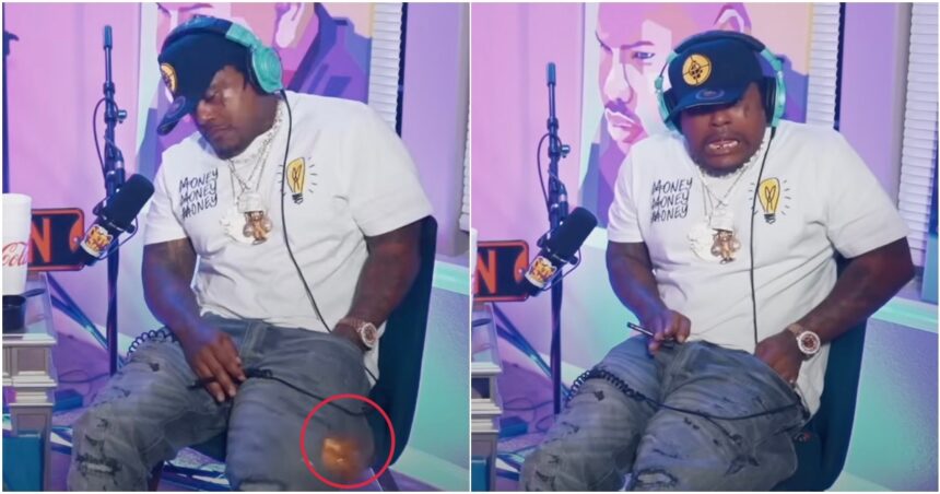 WILD: Texas Rapper 2 Low Accidentally Fires Gun Mid-Interview While Reaching Into Pocket | The Gateway Pundit