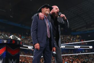 Triple H and Shawn Michaels on NXT! [Image credit: WWE.com]